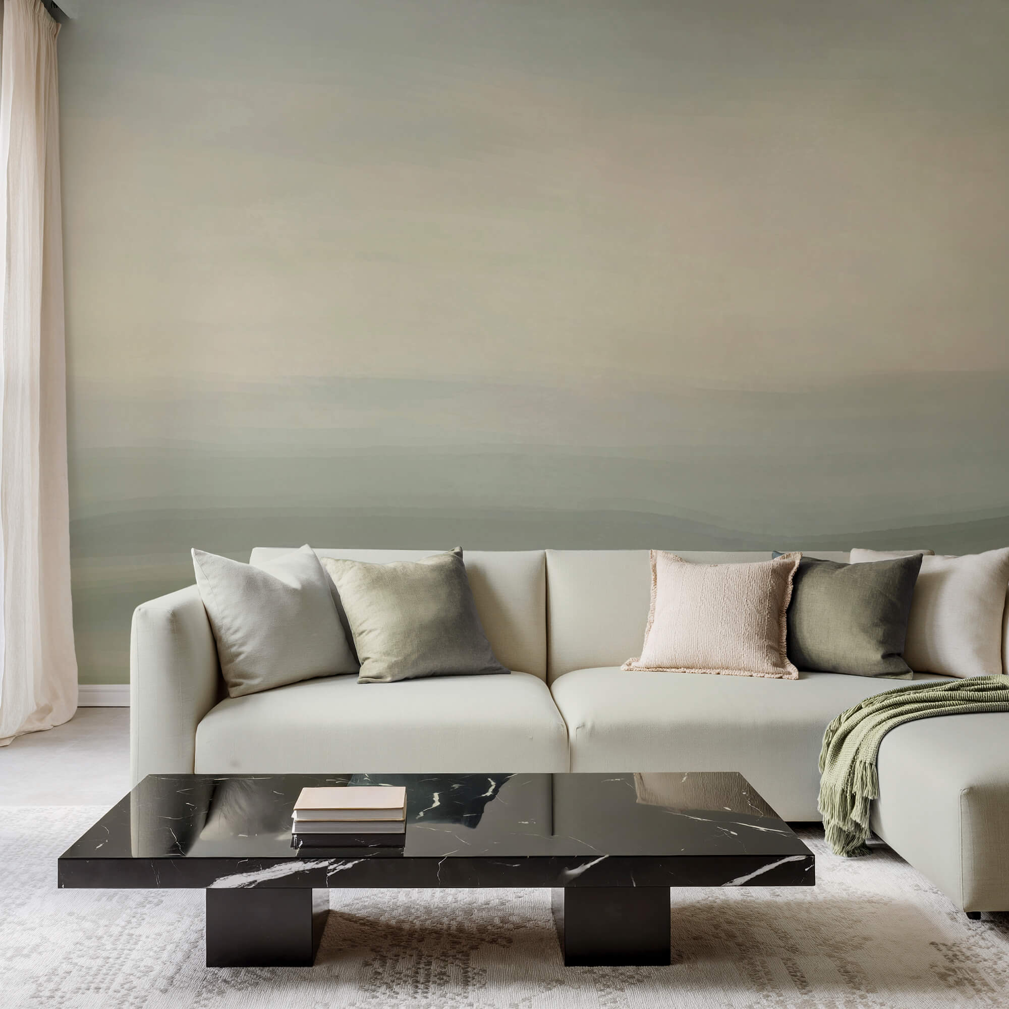 Cielo grigio e bianco