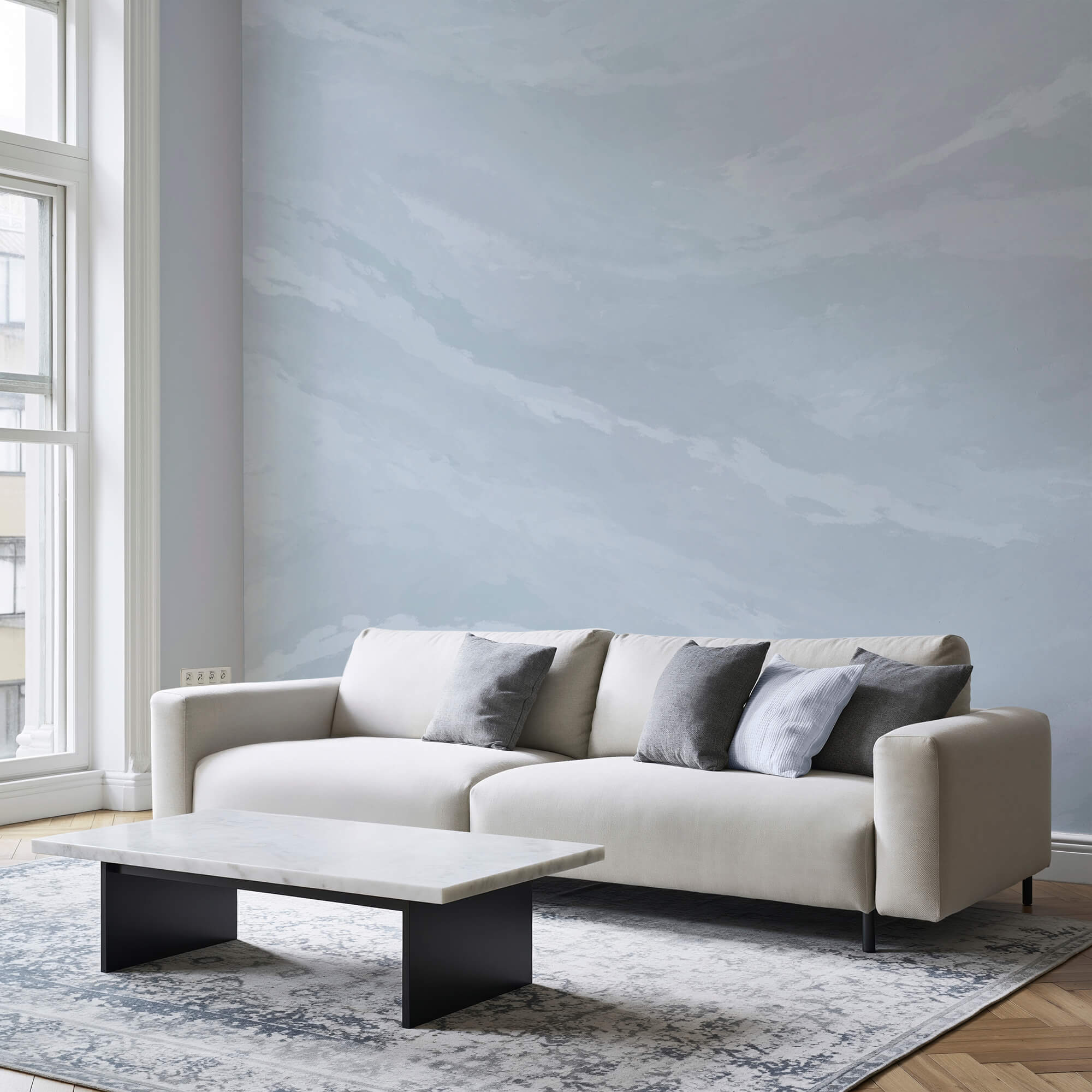 Sfondo bianco e grigio