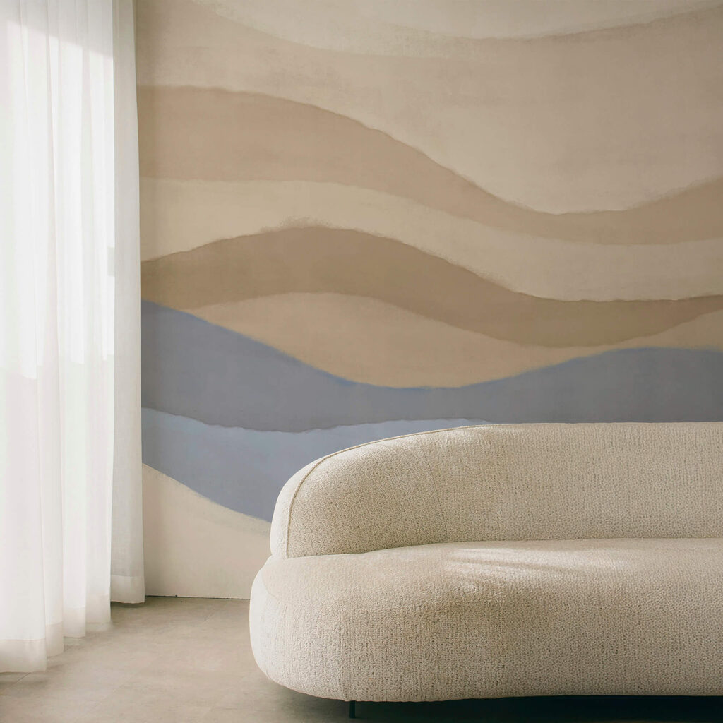 Dipinto di una spiaggia