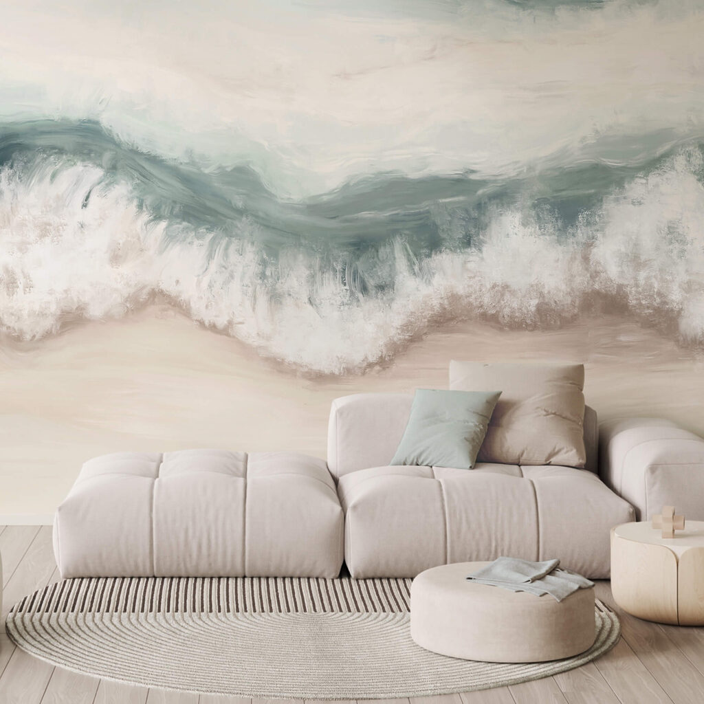 Onde che si infrangono sulla spiaggia Onde che si infrangono sulla spiaggia