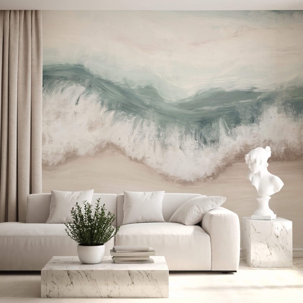 Onde che si infrangono sulla spiaggia Onde che si infrangono sulla spiaggia