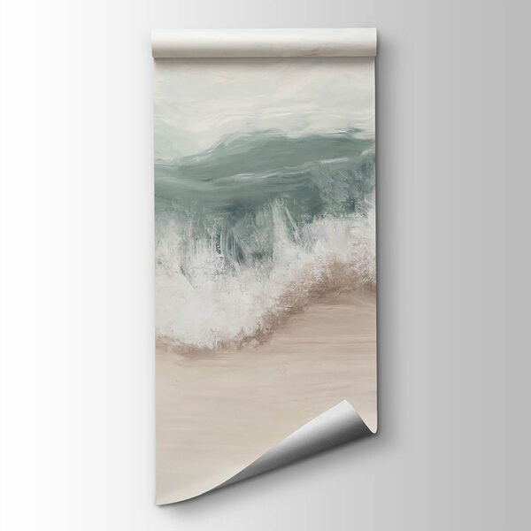 Wave crashing on a beach Wave crashing on a beach