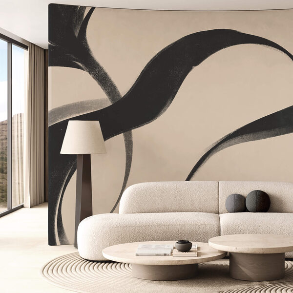 Immagine in bianco e nero di onde Immagine in bianco e nero di onde