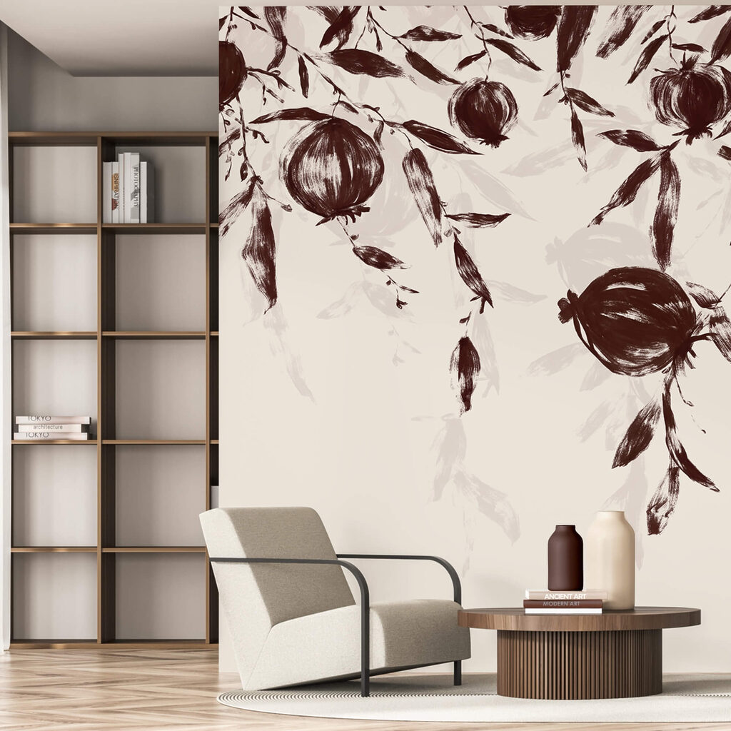 Dipinto di frutta su un ramo