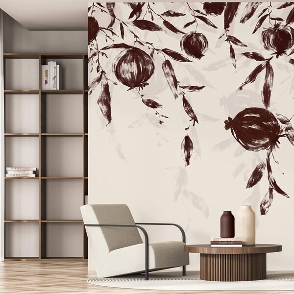 Dipinto di frutta su un ramo