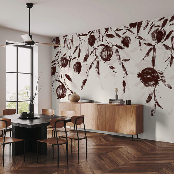 Dipinto di frutta su un ramo