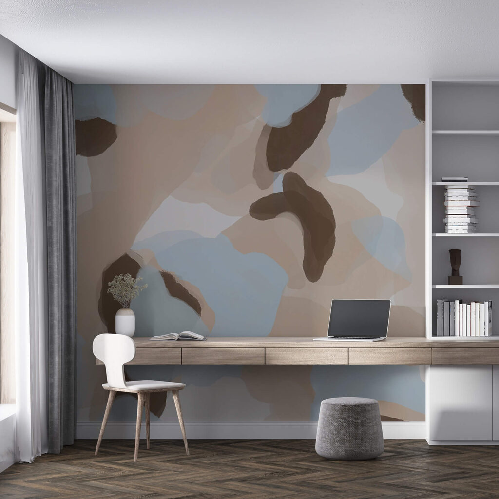 Forme astratte dai colori tenui Forme astratte dai colori tenui