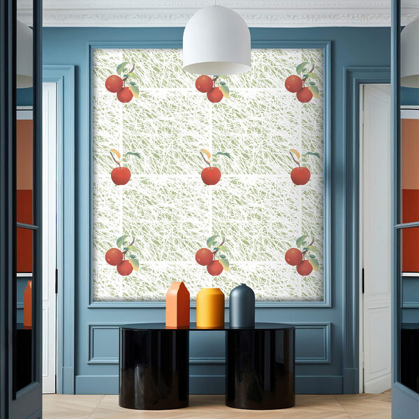 Motivo di mele rosse