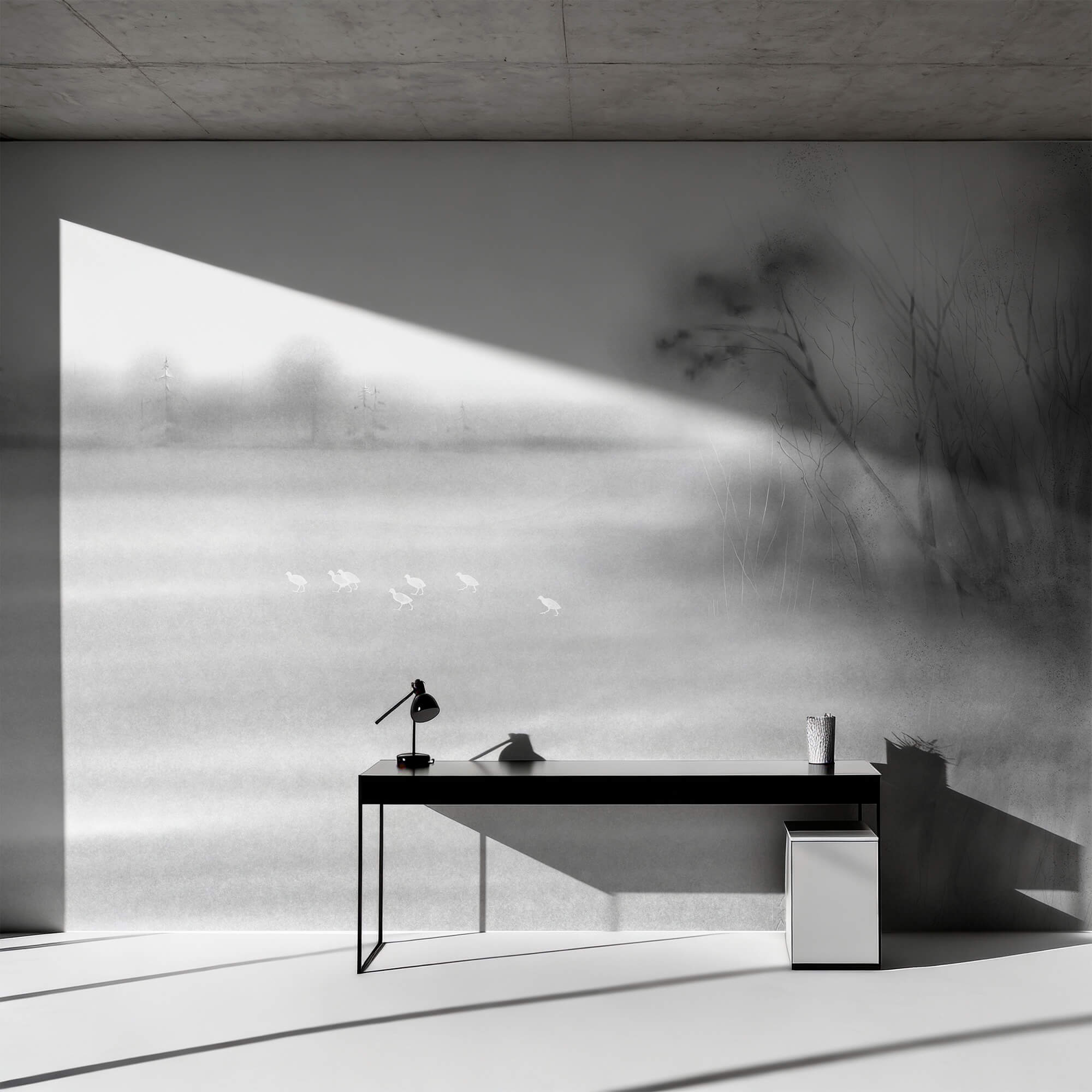 Uccelli in un campo Uccelli in un campo