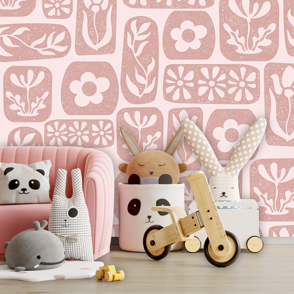 Motivo di fiori e foglie Motivo di fiori e foglie