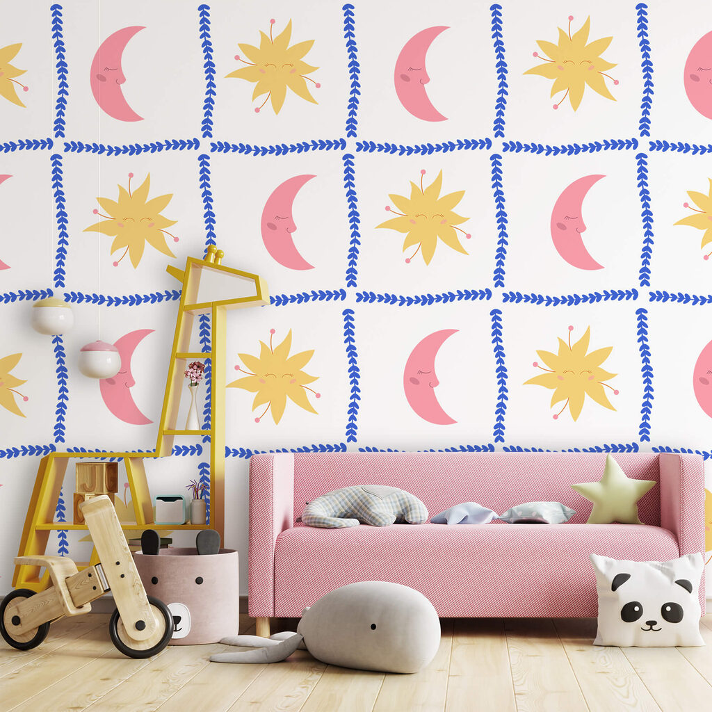 Modello del sole e della luna