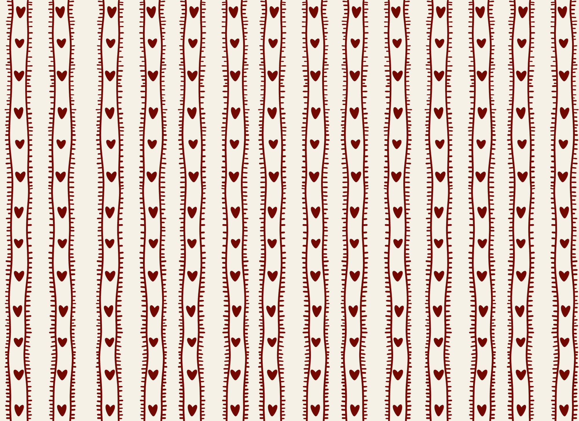 Red and white pattern