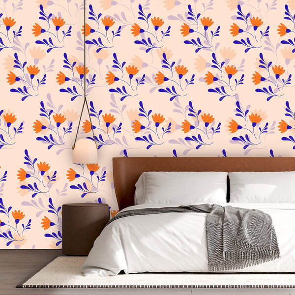 Motivo di fiori e foglie Motivo di fiori e foglie