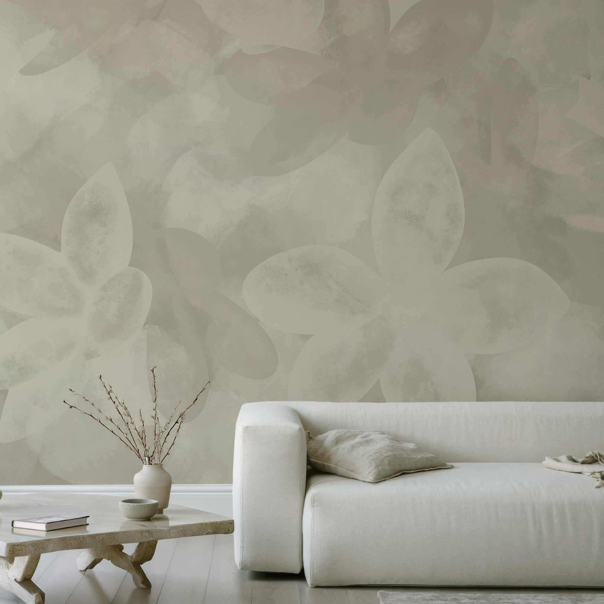 Motivo floreale bianco Motivo floreale bianco