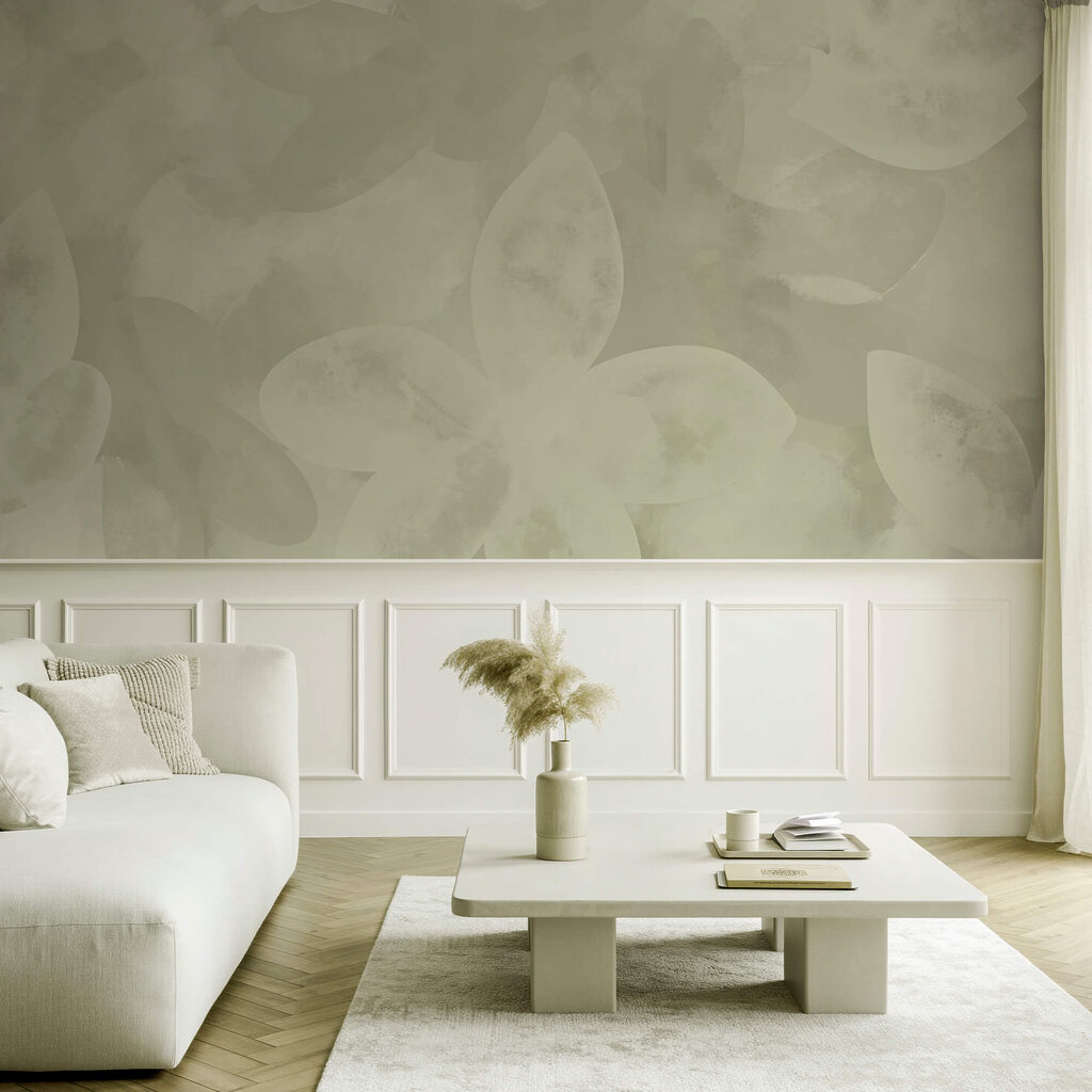 Motivo floreale bianco Motivo floreale bianco