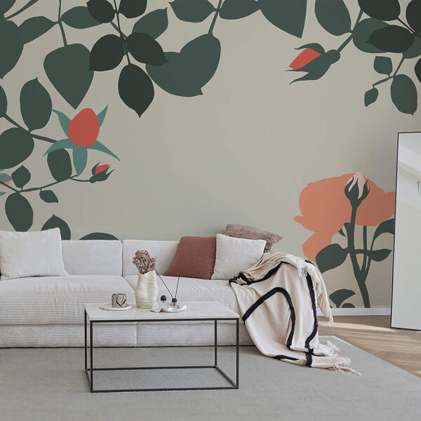 Composizione floreale dai colori vivaci