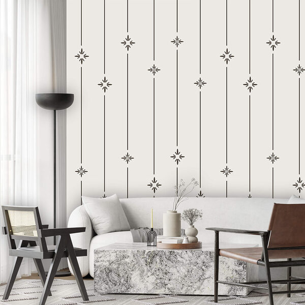 Motivo di stelle e linee