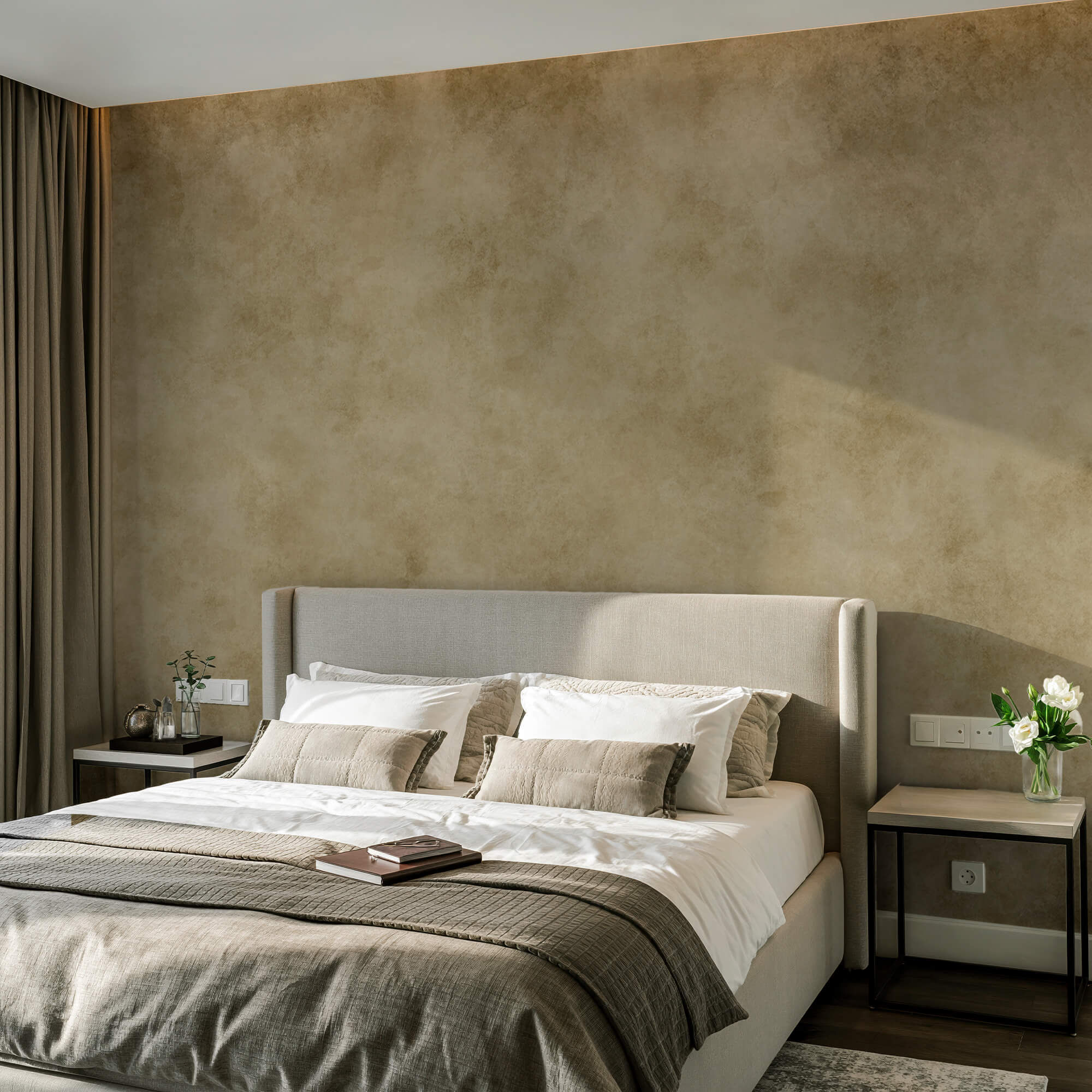 Sfondo marrone e bianco