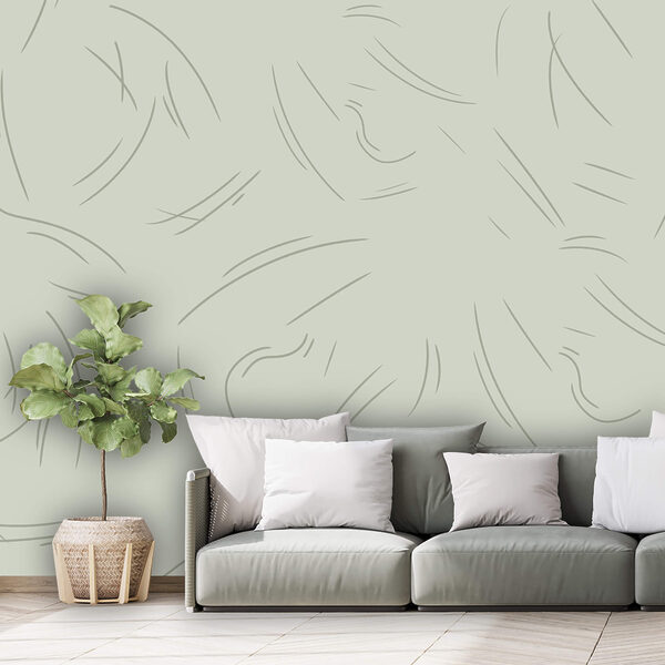 Le linee morbide creano un movimento delicato