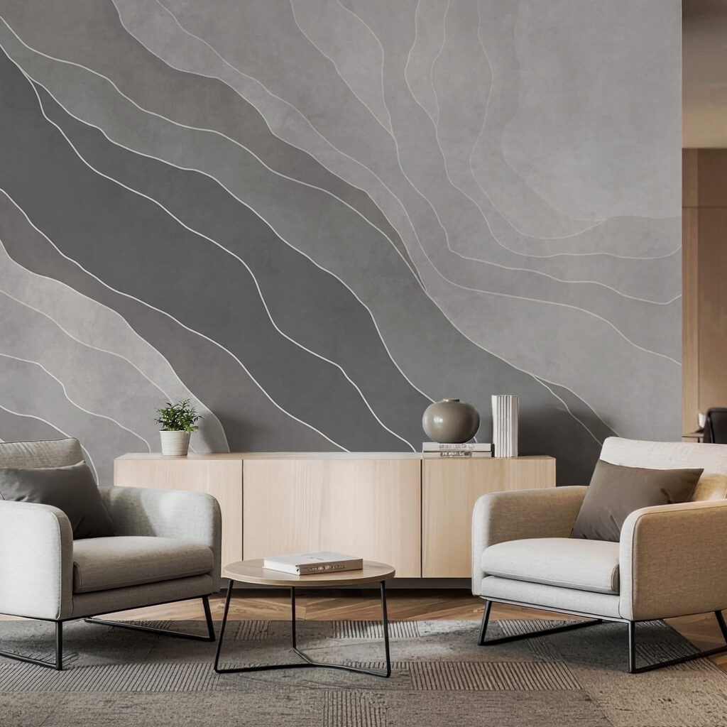 Sfondo grigio e bianco con delle linee
