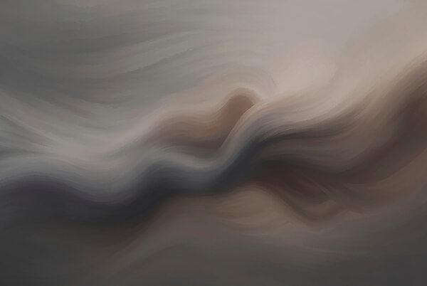Soft waves of muted tones blending