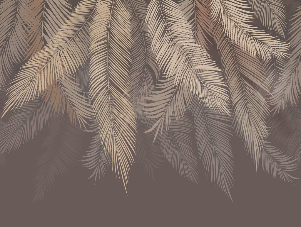 Elegant leaves on a subtle backdrop Elegant leaves on a subtle backdrop