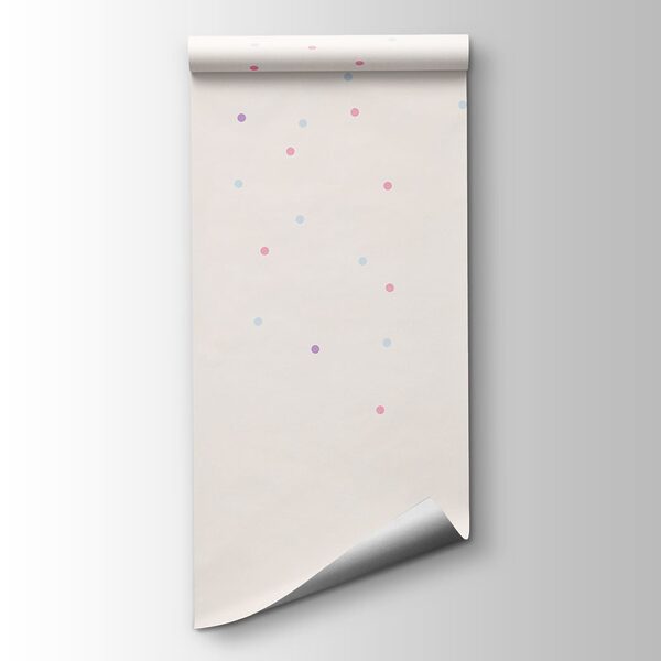 White background with small dots