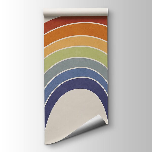 Rainbow on a white background Rainbow on a white background