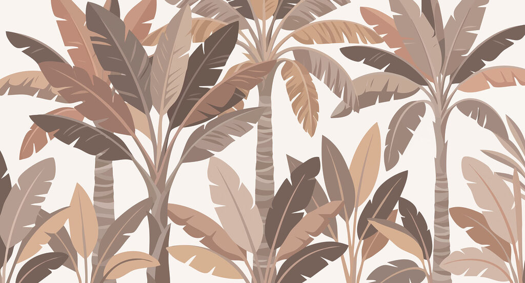 Pattern of palm trees Pattern of palm trees