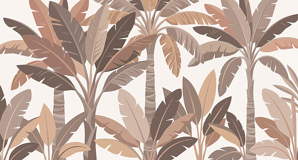 Pattern of palm trees Pattern of palm trees