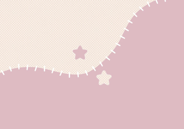 Pink and white fabric with stars Pink and white fabric with stars