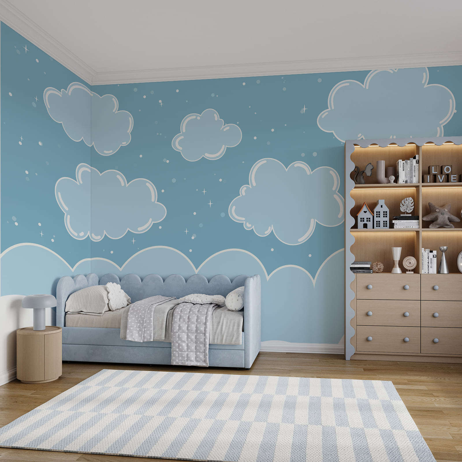 Cielo azzurro con nuvole Cielo azzurro con nuvole