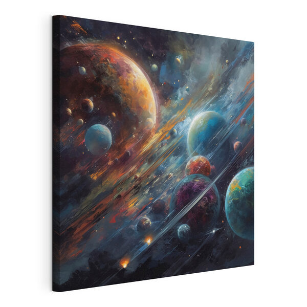 Quadri Pianeti nello spazio, tra pianeti e stelle (COD: s32350) Quadri Quadri Pianeti nello spazio, tra pianeti e stelle (COD: s32350)
