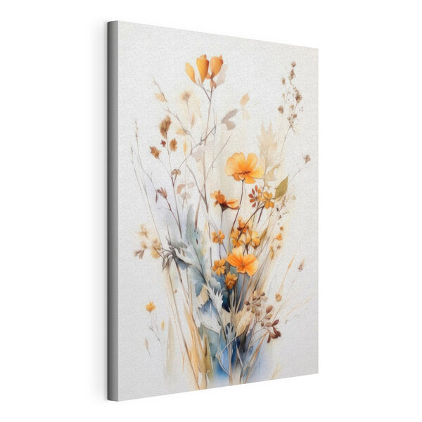 Quadri Quadri Un dipinto raffigurante fiori e foglie (COD: s33651)