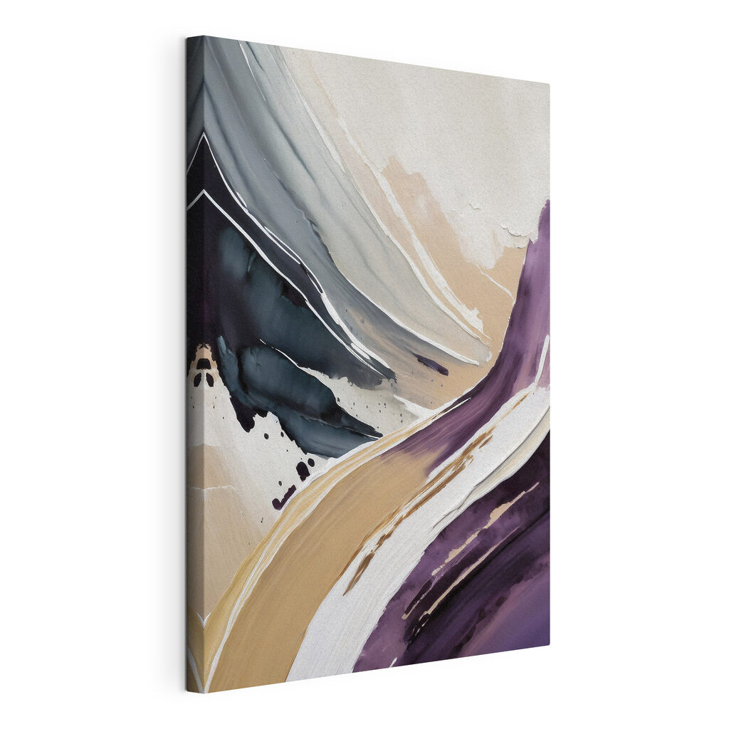 Flowing hues in abstract harmony Flowing hues in abstract harmony