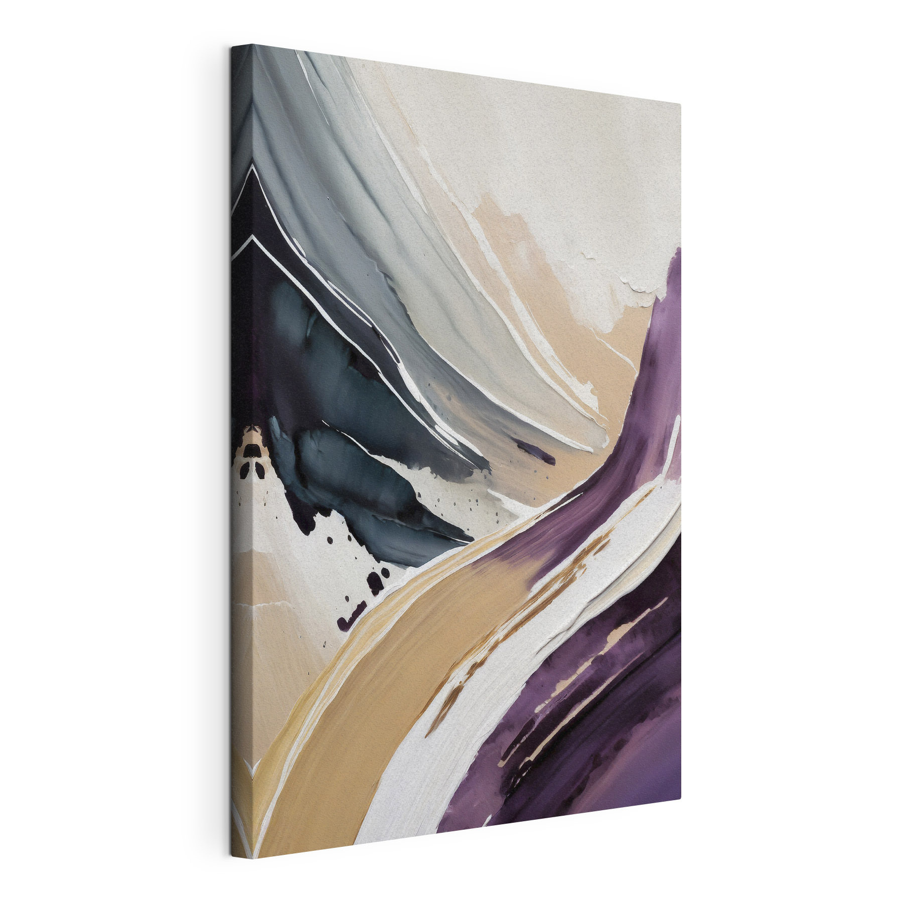 Flowing hues in abstract harmony Flowing hues in abstract harmony