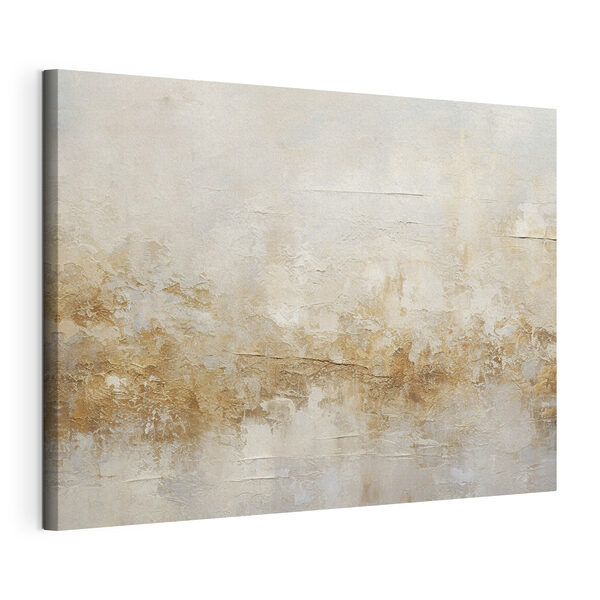 Quadri A white and brown wall (COD: s37511)