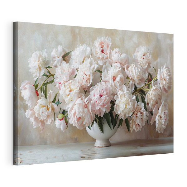 Un vaso di fiori bianchi Quadri Un vaso di fiori bianchi
