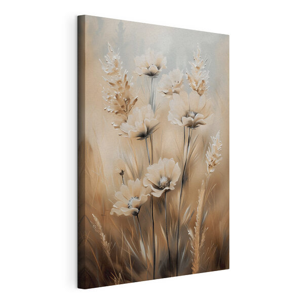 Quadri Dipinto di fiori ed erba