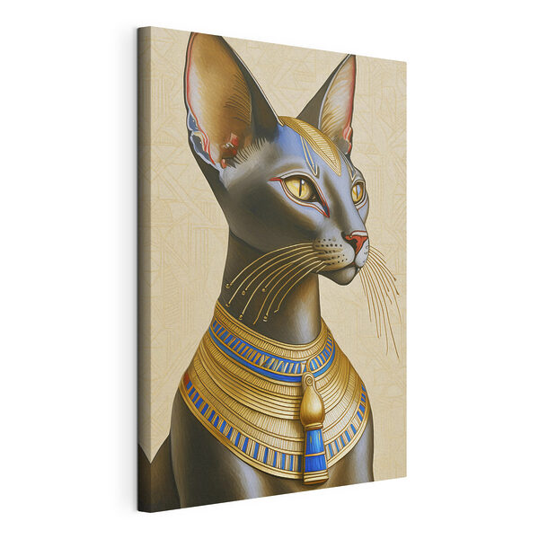 Maestoso gatto adornato con una collana regale Quadri Maestoso gatto adornato con una collana regale