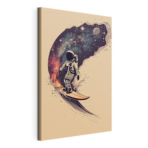 Quadri Un astronauta su una tavola da surf (COD: s38636) Quadri Quadri Un astronauta su una tavola da surf (COD: s38636)