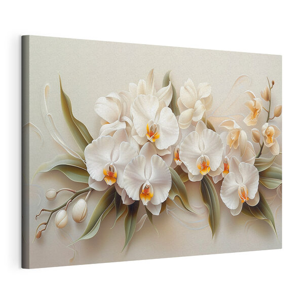 Quadri Un mazzo di fiori bianchi
