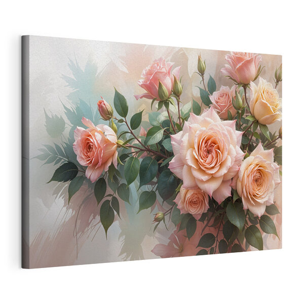 Quadri Quadri Mazzo di rose rosa (COD: s40168)