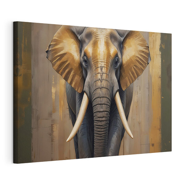 Quadri Un elefante dalle orecchie grandi