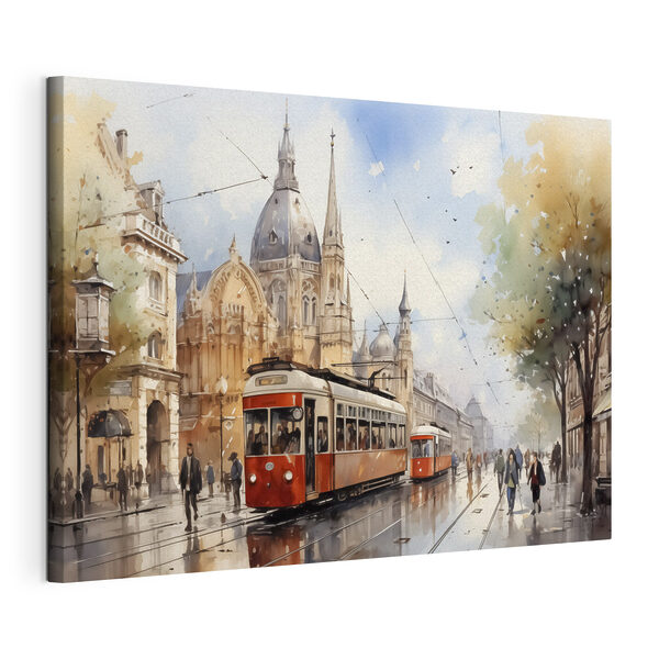 Quadri Quadri Un tram in strada (COD: s40732)