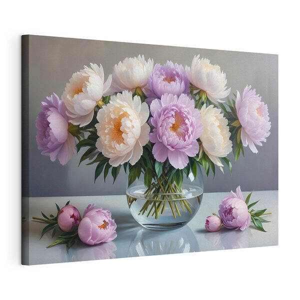 Vaso di fiori su un tavolo Quadri Vaso di fiori su un tavolo
