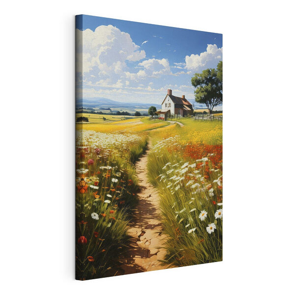 Quadri Sentiero attraverso un campo di fiori (COD: s41109) Quadri Quadri Sentiero attraverso un campo di fiori (COD: s41109)