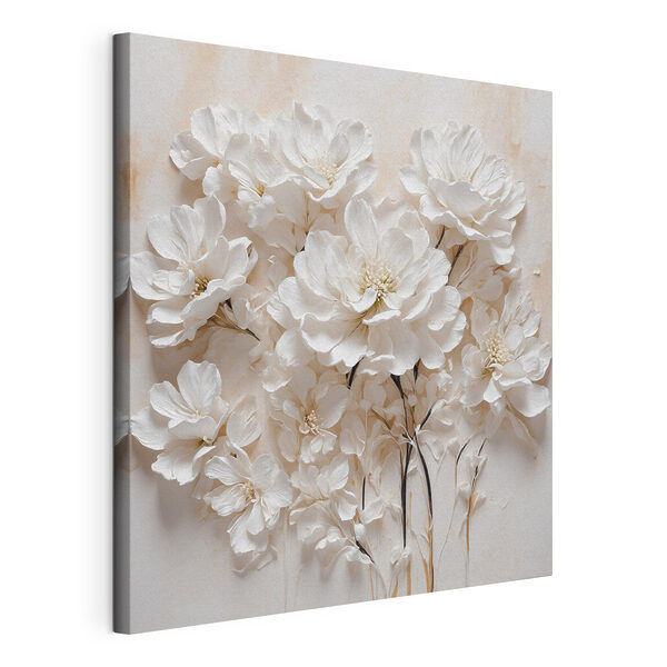 Quadri Mazzo di fiori bianchi