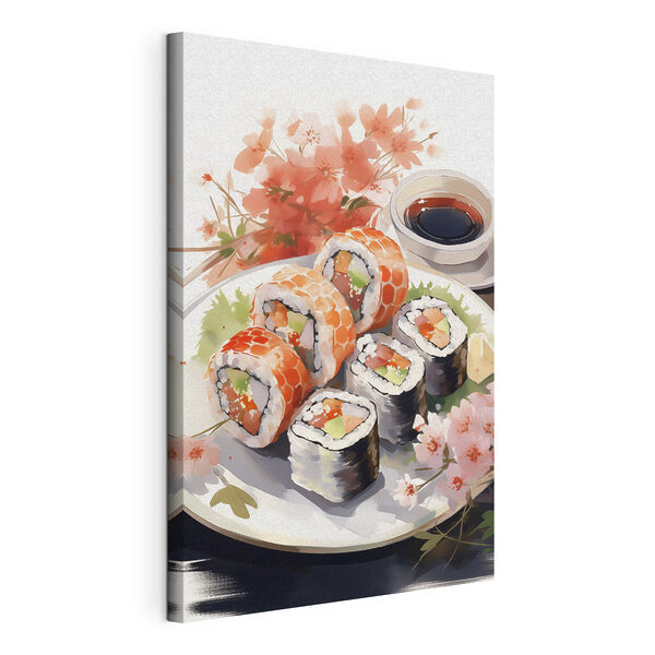 Quadri Piatto di sushi e salsa (COD: s41179) Quadri Quadri Piatto di sushi e salsa (COD: s41179)