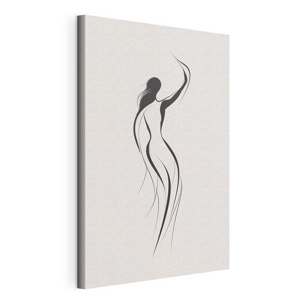 Quadri Disegno in bianco e nero di una donna (COD: s41487) Quadri Quadri Disegno in bianco e nero di una donna (COD: s41487)